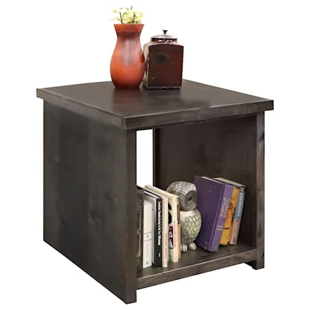 Rustic End Table